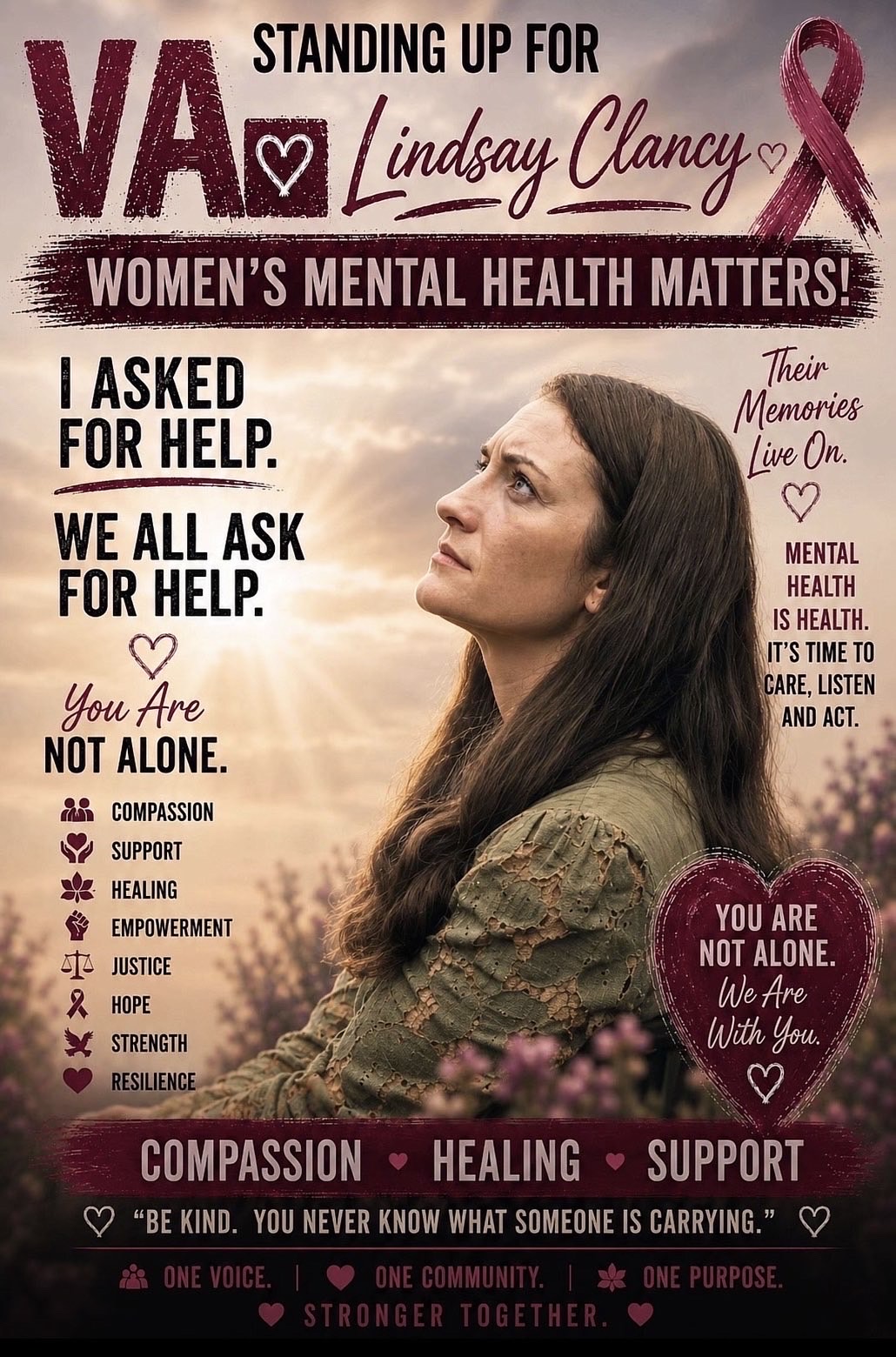 Women's mental health awareness